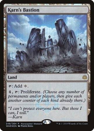 Karn's Bastion [War of the Spark Promos] - Destination Retro