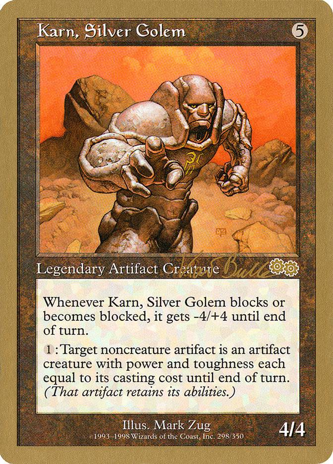 Karn, Silver Golem (Kai Budde) [World Championship Decks 1999] - Destination Retro