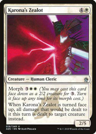 Karona's Zealot [Masters 25] - Destination Retro