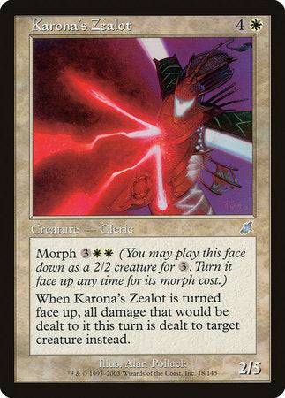 Karona's Zealot [Scourge] - Destination Retro
