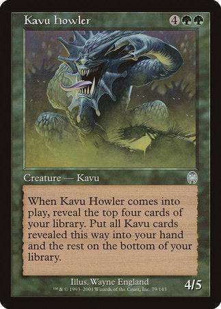 Kavu Howler [Apocalypse] - Destination Retro