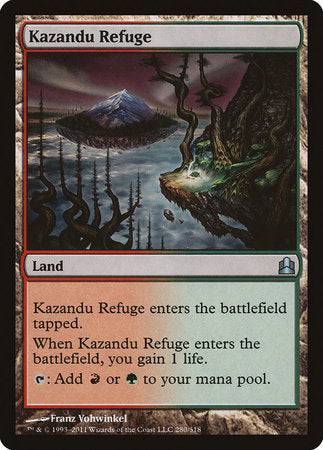 Kazandu Refuge [Commander 2011] - Destination Retro