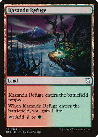 Kazandu Refuge [Commander 2018] - Destination Retro