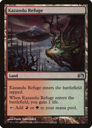 Kazandu Refuge [Planechase 2012] - Destination Retro