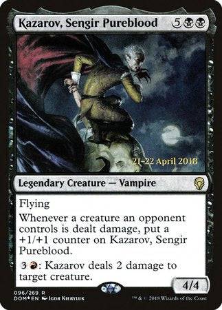 Kazarov, Sengir Pureblood [Dominaria Promos] - Destination Retro