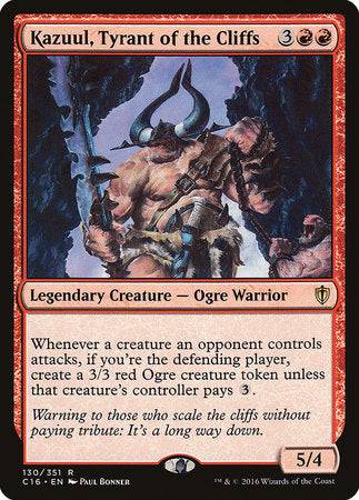 Kazuul, Tyrant of the Cliffs [Commander 2016] - Destination Retro