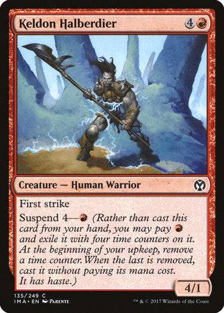 Keldon Halberdier [Iconic Masters] - Destination Retro