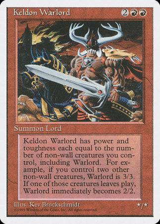 Keldon Warlord [Fourth Edition] - Destination Retro