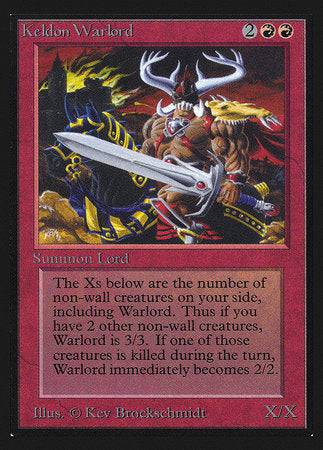 Keldon Warlord (IE) [Intl. Collectors’ Edition] - Destination Retro