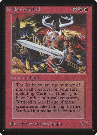 Keldon Warlord [Limited Edition Beta] - Destination Retro