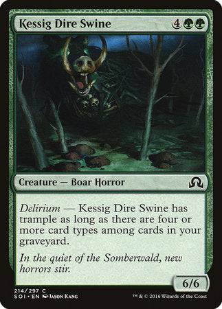 Kessig Dire Swine [Shadows over Innistrad] - Destination Retro