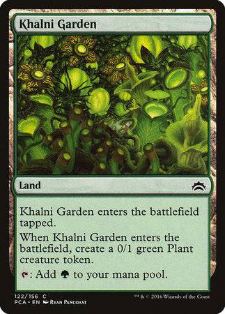 Khalni Garden [Planechase Anthology] - Destination Retro