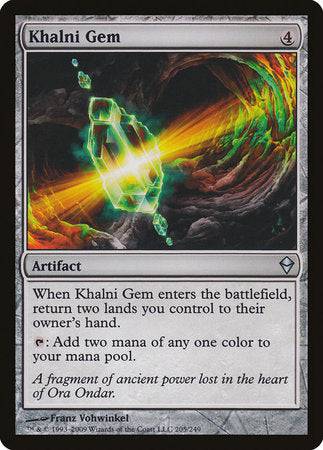 Khalni Gem [Zendikar] - Destination Retro