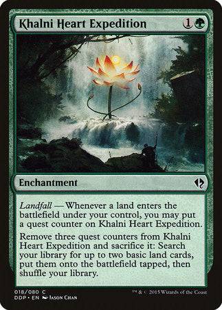 Khalni Heart Expedition [Duel Decks: Zendikar vs. Eldrazi] - Destination Retro