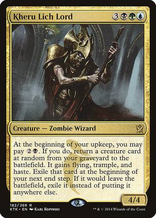 Kheru Lich Lord [Khans of Tarkir] - Destination Retro