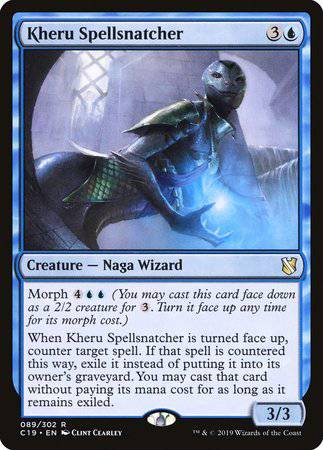 Kheru Spellsnatcher [Commander 2019] - Destination Retro