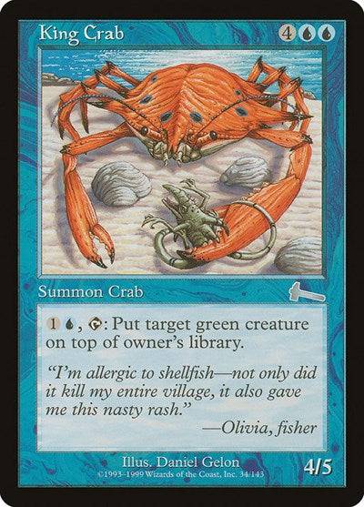 King Crab [Urza's Legacy] - Destination Retro