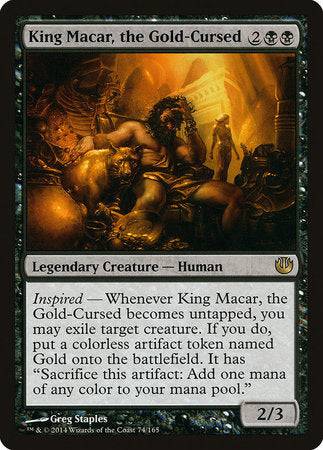 King Macar, the Gold-Cursed [Journey into Nyx] - Destination Retro