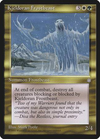 Kjeldoran Frostbeast [Ice Age] - Destination Retro