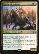 Knight of Autumn [Guilds of Ravnica Promos] - Destination Retro