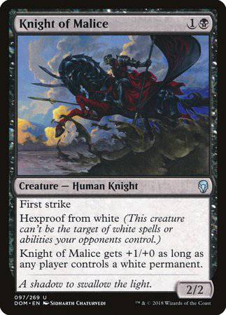 Knight of Malice [Dominaria] - Destination Retro