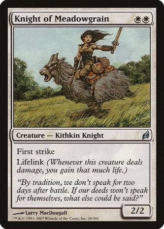 Knight of Meadowgrain [Lorwyn] - Destination Retro