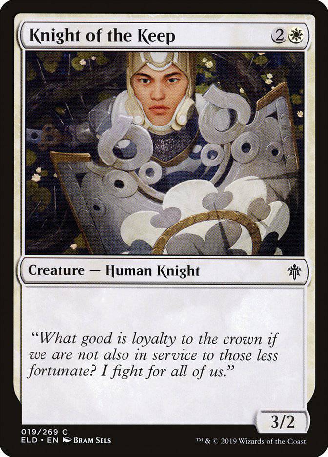 Knight of the Keep [Throne of Eldraine] - Destination Retro