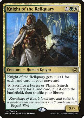 Knight of the Reliquary [Iconic Masters] - Destination Retro