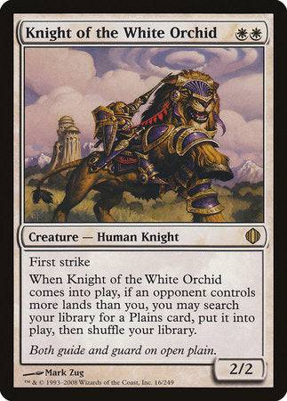 Knight of the White Orchid [Shards of Alara] - Destination Retro