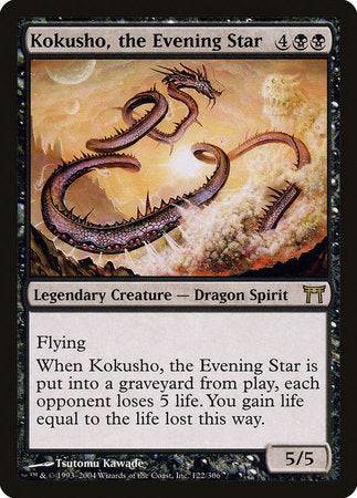 Kokusho, the Evening Star [Champions of Kamigawa] - Destination Retro