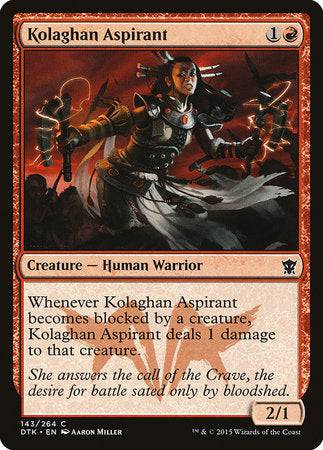 Kolaghan Aspirant [Dragons of Tarkir] - Destination Retro