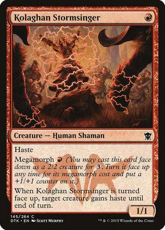 Kolaghan Stormsinger [Dragons of Tarkir] - Destination Retro
