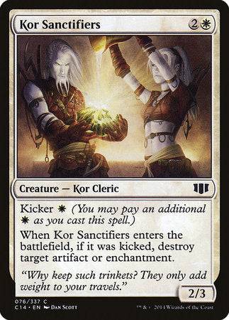Kor Sanctifiers [Commander 2014] - Destination Retro