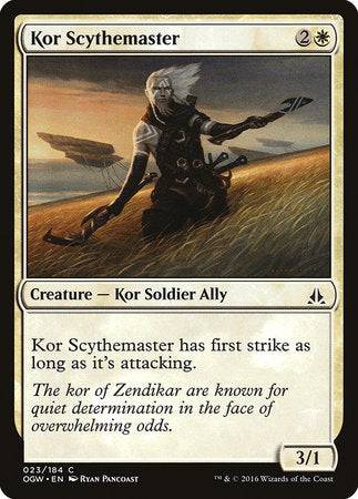 Kor Scythemaster [Oath of the Gatewatch] - Destination Retro