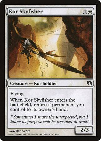 Kor Skyfisher [Duel Decks: Elspeth vs. Tezzeret] - Destination Retro