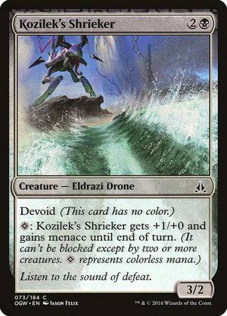 Kozilek's Shrieker [Oath of the Gatewatch] - Destination Retro