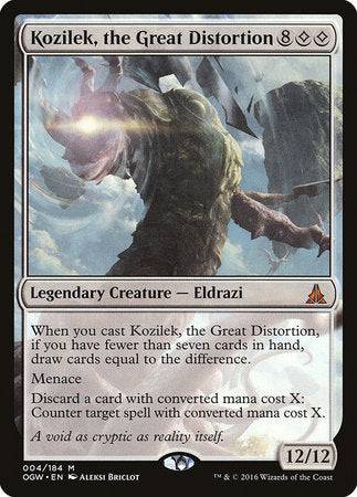 Kozilek, the Great Distortion [Oath of the Gatewatch] - Destination Retro