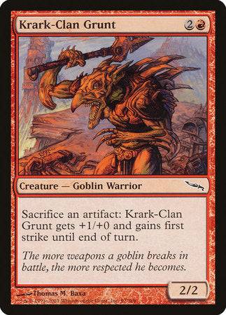 Krark-Clan Grunt [Mirrodin] - Destination Retro