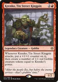 Krenko, Tin Street Kingpin [Promo Pack: Throne of Eldraine] - Destination Retro
