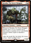 Krenko, Tin Street Kingpin  [War of the Spark Prerelease Promos] - Destination Retro