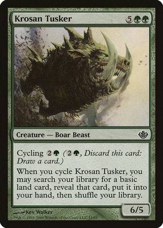 Krosan Tusker [Duel Decks: Garruk vs. Liliana] - Destination Retro