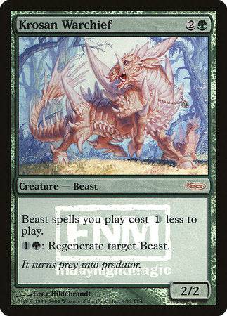 Krosan Warchief [Friday Night Magic 2004] - Destination Retro