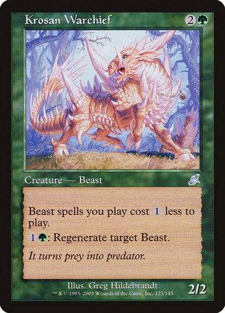 Krosan Warchief [Scourge] - Destination Retro