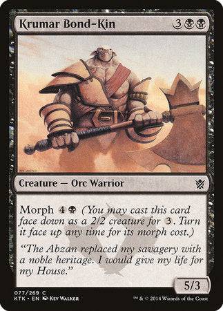 Krumar Bond-Kin [Khans of Tarkir] - Destination Retro