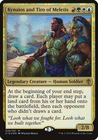 Kynaios and Tiro of Meletis (Commander 2016) [Commander 2016 Oversized] - Destination Retro