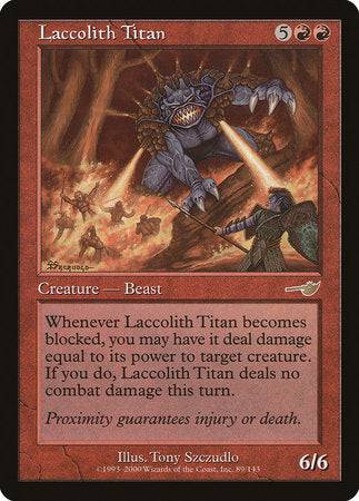 Laccolith Titan [Nemesis] - Destination Retro