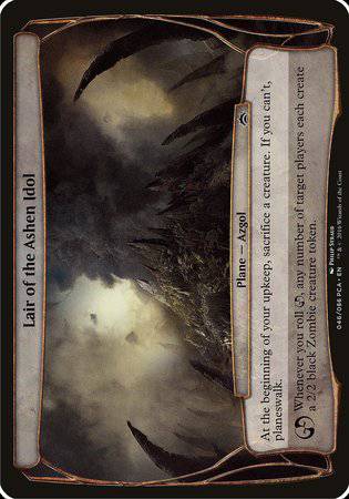 Lair of the Ashen Idol (Planechase Anthology) [Planechase Anthology Planes] - Destination Retro