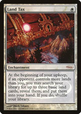 Land Tax [Judge Gift Cards 2010] - Destination Retro