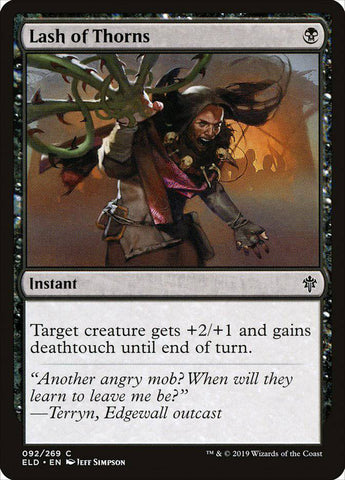 Lash of Thorns [Throne of Eldraine] - Destination Retro