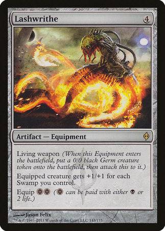 Lashwrithe [New Phyrexia] - Destination Retro